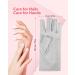 Meto UV Nail Gloves UPF50+ for Gel Nails - Gray - Buy Online on GoSupps.com