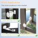 SAFELON Adjustable Window Gap Size Baby Safety Window Restrictor Childproof Window Safety Lock for Kids&Pets Easy to Install and Use (1 Pc White) 1 Pc White - Buy Online on GoSupps.com