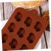 Milisten 4 Pcs Biscuit Mold Small Roasting Pan Cartoon Chocolate Molds Silicone Chocolate Trays Dessert Mould Silicone Jelly Silicone Molds for Baking Ice Pop Molds Child Candy Die Plate - Buy Online on GoSupps.com