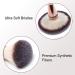 RN BEAUTY Large Powder Makeup Brush - Rose Gold/Black - Full Coverage Foundation Blush Bronzer Contour Face Mineral Blending Buffing Cosmetics - Kabuki Brush for Flawless Application - 1 Count - Buy Online on GoSupps.com