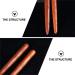 Milists 4-Part Thai Massage Sticks | Wooden Reflex Zone Tools for Hand Face & Body Relaxation | Travel & Home Massage Device - Buy Online on GoSupps.com