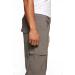 Jeff Green Men's Elastic Quick-Drying Lightweight Three-Quarter Cargo Pants - Outdoor Functional Wear in Tornado Grey - XXL - International Shipping Available - Buy Online on GoSupps.com