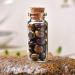 1PC Natur Crystal glass Desired bottle Home Decor Stein Natur Polished Stones Lucky Drift Bottle Birthday Gift-Tiger Eye_40x22mm