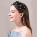 Zifengcer 20 PCS Black Satin Covered Headbands for Girls Women - DIY Craft Headbands - Thin Plastic Headbands for Christmas - Black - Buy Online on GoSupps.com