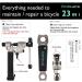 23 Piece Bike Tool Kit - Bicycle Repair Tool Box Set for Mountain/Road Bike Maintenance - Portable Storage Case Included - Buy Online on GoSupps.com
