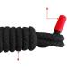Magideal 4m Black Cotton Braided Horse Reins with Carabin Hooks - Ideal for Training Horses Pets and Sheep | International Shipping - Buy Online on GoSupps.com