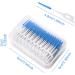 TSHAOUN 200 Interdental Brushes - Perfect for Tight Spaces | Portable Oral Care & Dental Floss Sticks (Blue) - Buy Online on GoSupps.com