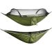 ELUTENG Camping Hammock with Mosquito Net Portable Lightweight 2 Person Pop-up Parachute Hammocks Hanging Tree Straps Swing Hammock Bed for Outdoor Backpacking Camping Adventure Hiking