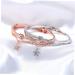 Mobestech High-Quality Arm Loop Frame Bracelet Accessories - Rose Gold 19.5cm x 1.2cm Set of 3 - International Shipping - Buy Online on GoSupps.com