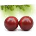 Goohochy 2 Palisander Hand Massage Balls Classic 6cm Red News Rollers for Relaxation & Wellness | International Shipping - Buy Online on GoSupps.com