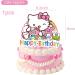 25pcs Hello Kittys cake toppers Kids Birthday Party Supplies Kitty Cat cupcake Topper Party Decorations - Buy Online on GoSupps.com
