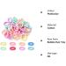 200 Pcs Cotton Baby Hair Bands - Mini Seamless Hair Bobbles for Girls, Kids, Toddlers - Multicolor Ponytail Holders (3 CM Diameter - Buy Online on GoSupps.com