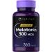 Carlyle Melatonin - Low Dose - 300 mcg - 365 Tablets