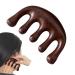 Wood Massage Comb - Sandalwood Head Scalp Comb | No Static Wide Teeth Hair Comb for Scalp Care - Buy Online on GoSupps.com