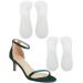 (2 Pairs)Weight Shifting Insoles for High Heels Women Gel Cushion High Heel Inserts Insoles for Pain Relief Self-Adhesive Heel Pad for Shoes Comfort Sandal Insert Anti-Slip 2 Clear for 5-7.5 Women S-5-7.5 2 Clear