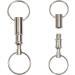 Rongbo 3 Pack Quick Release Detachable Key Rings - Double Spring Split Snap Chains - Convenient Accessory Gift (3Pack) - Buy Online on GoSupps.com