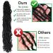 36 Inch Soft Locs Crochet Hair - 5 Packs of Curly Faux Goddess Locs for Black Women in 1B - Buy Online on GoSupps.com