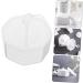 FRCOLOR 2Pc Dispenser Of Leche Bubbles Cleanser Foaming Cleanser Body Wash Foam Cup Bathroom Foam Cup For Skin Care Shower Gel Soap Abs White Face Travel - Buy Online on GoSupps.com