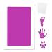 Inkless Large Clean Touch Ink Pad Kit for Baby Footprint Handprint & Pet Paw Print - No Ink Mess Clear Print Smudge Resistant Long Lasting Baby Safe Includes 2 Cardstock(Clean-Touch - Black) Clean-Touch - Purple