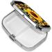Buy Cute Sunflower 2 Compartment Pill Case | Travel Pill Organizer & Purse Pill Box | Perfect Gift - Buy Online on GoSupps.com