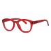 Eyekepper Cat Eye Women Reading Glasses - Oversized Stylish Reading Aid Red 0.5 x