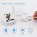 I Love Sloths Contact Lens Case - Cute & Portable Travel Kit with Mirror for Daily Use - Buy Online on GoSupps.com