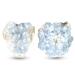 Soulnioi 2pcs Natural Raw Blue Celestite Mineral Irregular Healing Crystal Cluster for Meditation Therapy Home Room Decoration