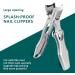 QXSJEDYCH Nail Clippers Nail Clippers Stainless Steel Wide Jaw Opening Manicure Fingernail Cutter Thick Hard Ingrown Toenail Scissors Tools Nails - Buy Online on GoSupps.com