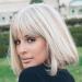 HAIRCUBE Creamy White Short Bob Wig with Bangs - 12 Inch Heat Resistant Synthetic Wig for Women - Buy Online on GoSupps.com