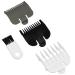 Professional Hair Clipper Attachment Combs Set Guard Guide Combs Compatible with Wahl Standard Full-Sized Magic Clip Super Taper 8148/8504/1919/8591 Hair Clippers (3)