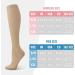 Buy 3 Pairs Compression Stockings - Knee Support Socks 15-25mmHg for Travel Running & Sports - Women's Compression Socks S/M - Buy Online on GoSupps.com