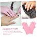 Healeved 2 Pairs Nail Gloves Nail Art Anti-uv Gloves Gel Manicures Gloves Protective Gloves Manicure Uv Gloves Nail Uv Gloves Nail Nails Gel Nail Polish Spandex Fingerless Pink - Buy Online on GoSupps.com