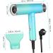 DRESSOOS Foldable Blow Dryer Foldable Hair Dryer Travel Hair Dryer Hair Dryers for Women Blow Dryer Hair Diffuser Student Curls - Buy Online on GoSupps.com