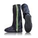 Jsuslife Waterproof Shoe Covers, 1Pair Reusable Non-Slip Snow Rain Boot Shoe Covers with Zipper and Reflector, Men and Women Rain Gear for Hiking Fishing Hunting Camping Sports 3X-Large