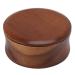 Ozgkee men's razor shell made of wood with lid for shaving cream cups soap cups portable shaving brush shell facial cleaning tool