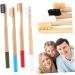 FRCOLOR 12 Pcs Bristle Toothbrush Set - Eco-Friendly Wooden Toothbrushes for Adults - International Shipping Available - Buy Online on GoSupps.com