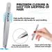 3-in-1 Precise Eyebrow Tweezers Set with Shiny Silver Finish for Women - Slant & Pointed Tweezers, Eyebrow Razor - Buy Online on GoSupps.com