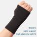 JUSDIQIR Palm Brace Wrist Support Sleeves (1 Pair) - Everyday Use Compression Carpal Tunnel Brace for Wrist Pain Relief - Fitness & Sports Gloves for Men and Women (Black) - Buy Online on GoSupps.com