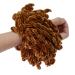 Faguo 1pc Muslim Women Fluffy Velvet Hijab Scrunchies single -color plain big hair ring tie roll clip flexible rubber band headgear