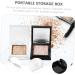 1set Empty Eye Shadow Box Glitter Palette Plastic Eyeshadow Case Convenient Eyeshadow Lipstick Tray - Buy Online on GoSupps.com