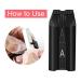 PVC Duckbill 4-in-1 Eyebrow Pencil Sharpener Set with 4 Eyebrow Pencils, Razor for Microblading - Ideal for Beauty Beginners and Professionals | 1 Set - Buy Online on GoSupps.com