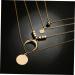 FOYTOKI A Necklace Necklaces Pendant Necklace Chain Women Chain Women Necklace Miss Jewelry European Fashion - Buy Online on GoSupps.com