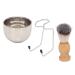 Multifunctional 3-in-1 Shaving Brush Set for Men | Premium Kit for Smooth Shaves - International Shipping Available - Buy Online on GoSupps.com