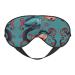 Fish and Octopus Print Double-Sided Eye Mask Soft and Light Blocking for Enhancing Sleep Quality