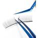 FEITA Diamond Grip Eyelash Extensions Tweezer 2Pcs - Japanese Steel Dolphin-shaped Precision Tweezers for False Lashes Application - Blue - Buy Online on GoSupps.com