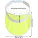 Jerbro 5-Piece Solar Visual Unisex 80s Neon Visor Hats - Perfect for Golf Tennis & Bachelor Parties | International Shipping Available - Buy Online on GoSupps.com