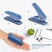 MROCO Single Hole Punch  1 Hole Punch 1/4 Hole Puncher  Paper Punch Hole Punches 20 Sheet Punch Capacity  Handheld Hole Punch with Non-Skid Base for Paper Chipboard Craft Paper and Art Project  Blue - Buy Online on GoSupps.com