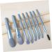 Baluue 8pcs Makeup Brush for Woman Mini Makeup Brushes Eyeshadow Makeup Brushes Facial Kit Wooden Blue 14x1x1cm Blue - Buy Online on GoSupps.com