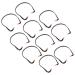 10pcs Earplugs Protective Banded Ear Plugs Sleeping Ear Plugs Silicone Ear Plugs Noise Reducing Ear Plugs Black-1 1 Count (Pack of 1)