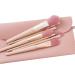 7 Piece Beige Eye Makeup Brush Set - Advanced Synthetic Brushes for Eyeshadow Eyeliner Concealer & Contour | International Shipping Available - Buy Online on GoSupps.com